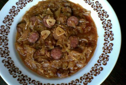 Wanderer's Goulash with Sausage and Sauerkraut