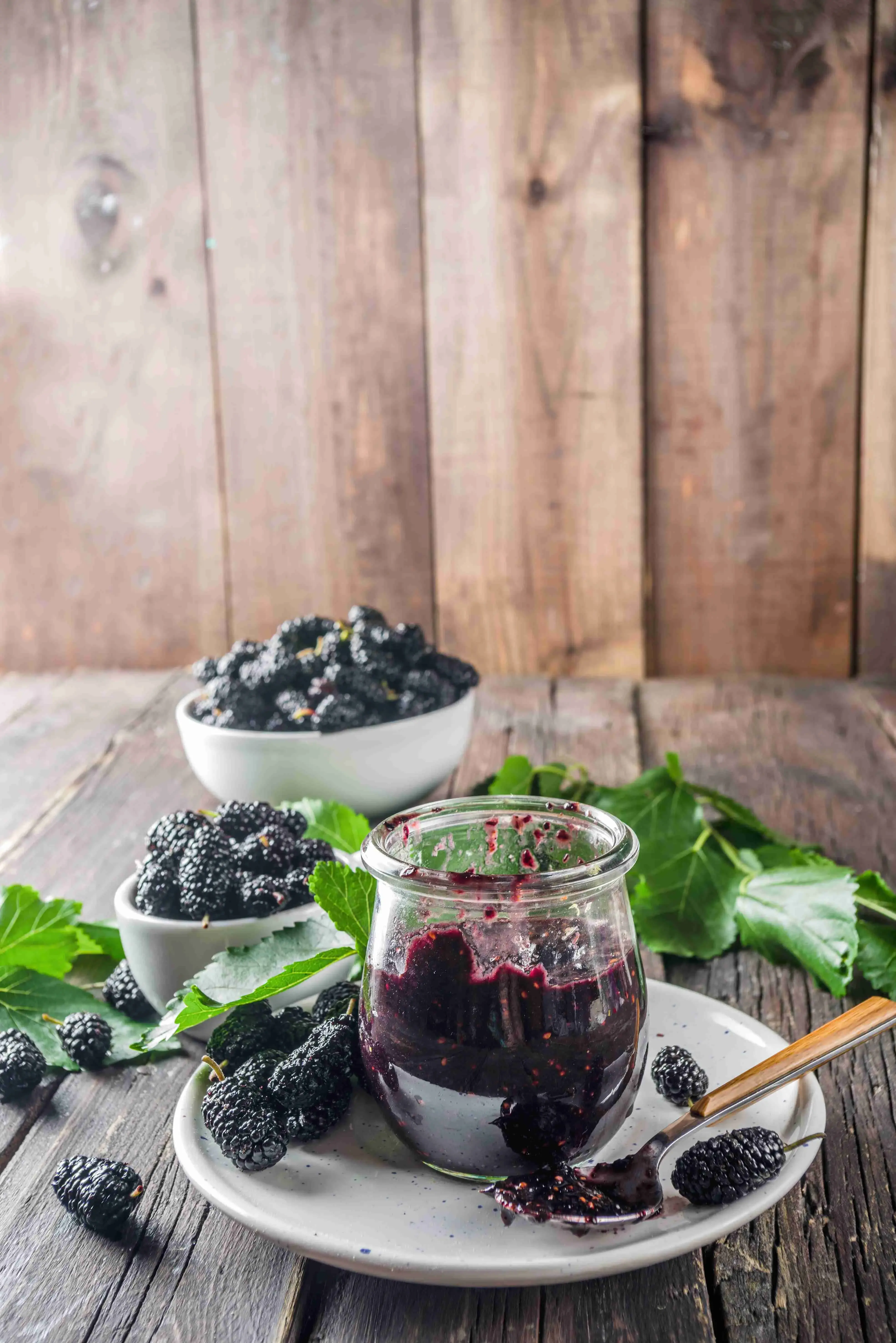 Mulberry Jam Without Added Pectin