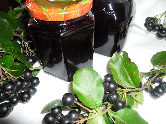 Healthy Aronia (Black Chokeberry) Jam