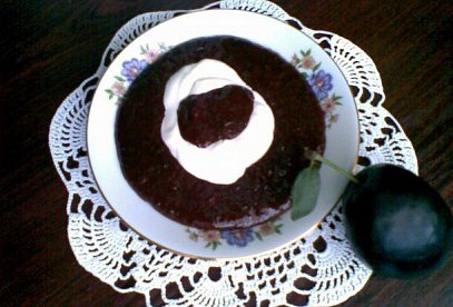 Homemade Plum and Cocoa Spread