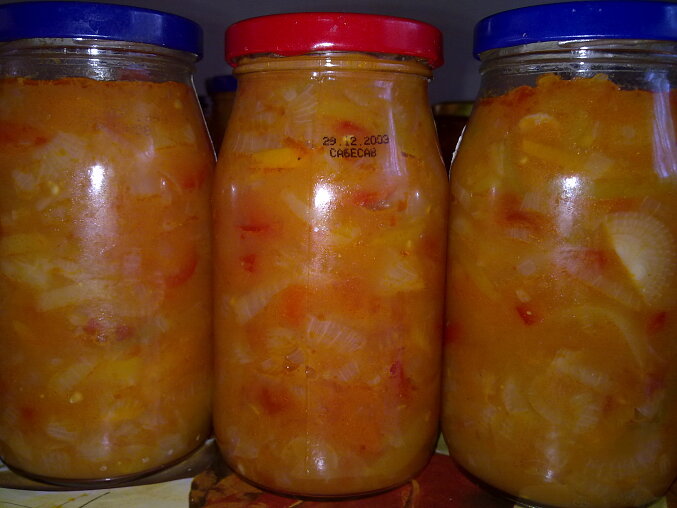 Homemade Lečo (Czech Garden Vegetable Stew)