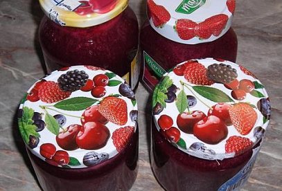 Black and Red Currant Jam
