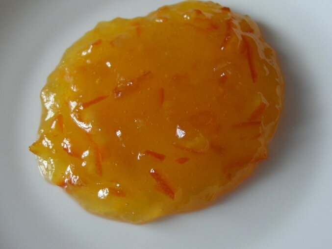 Pomerančová marmeláda bez hořkosti