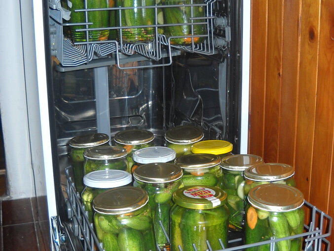 Preserving in the Dishwasher