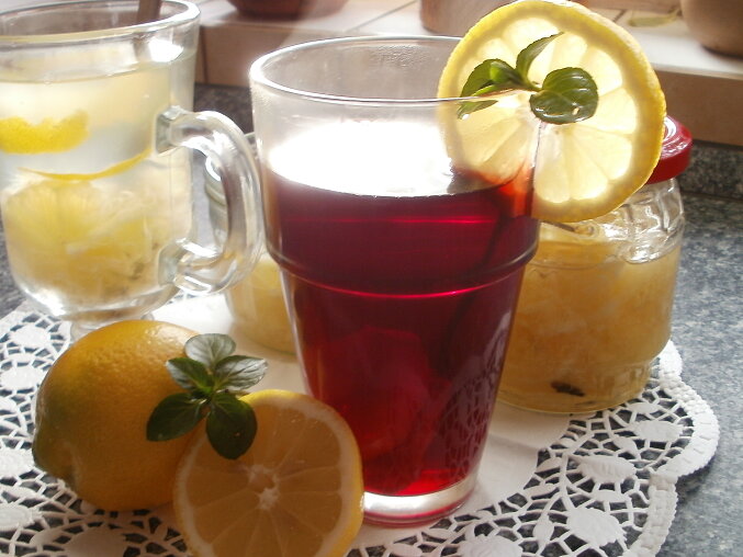 Homemade Pickled Lemons with Ginger and Cloves