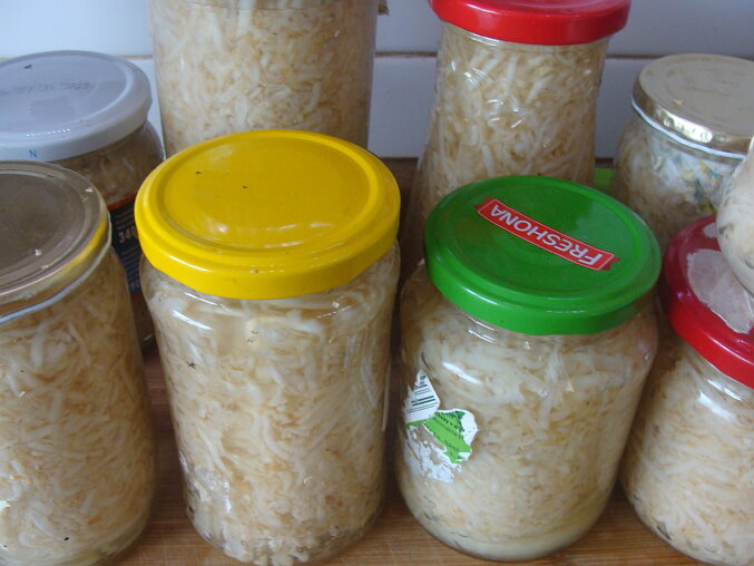 Pickled Celeriac in Sweet-and-Sour Brine