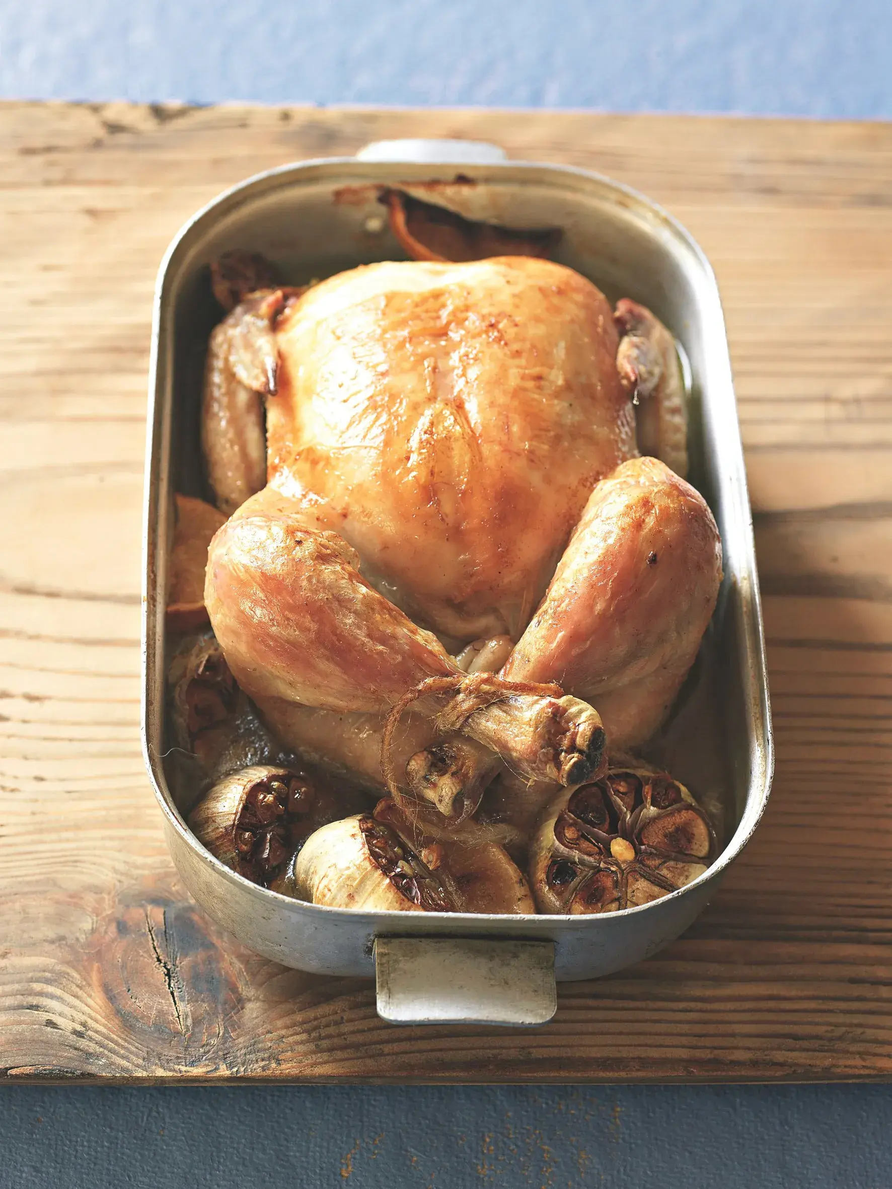 Roast Chicken with Thyme and Garlic