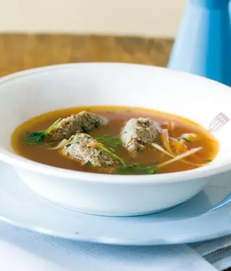 Festive Czech Liver Dumpling Soup