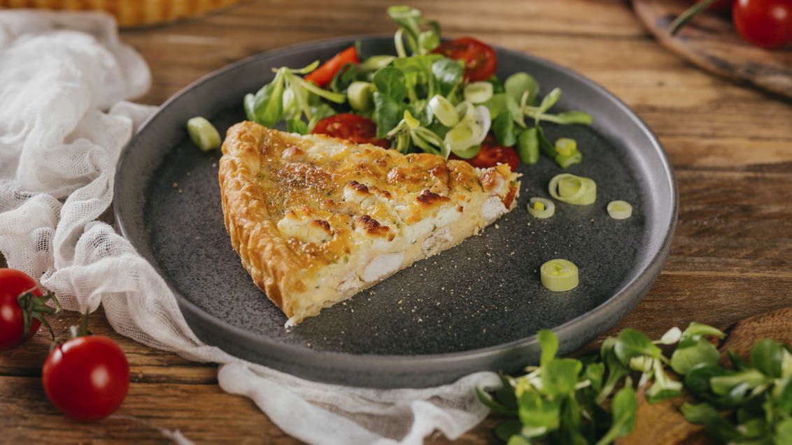 Savory Turkey and Bryndza Tart