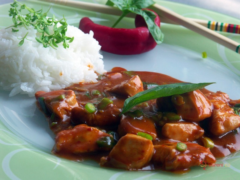 Thai Chicken with Red Curry Paste