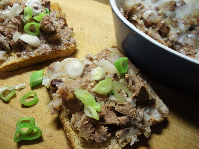 Chicken Livers in Lard