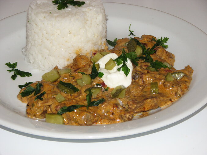 Venison Stroganoff Jamie Oliver Style