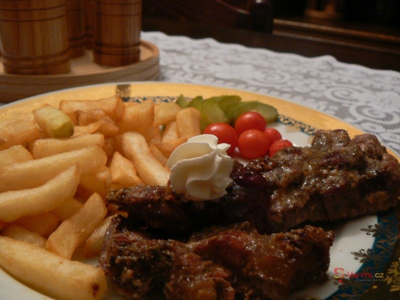 Wild Boar Steak with Game Seasoning
