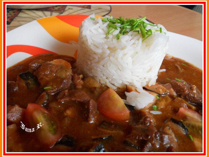 Czech Miner's Goulash with Smoked Sausage