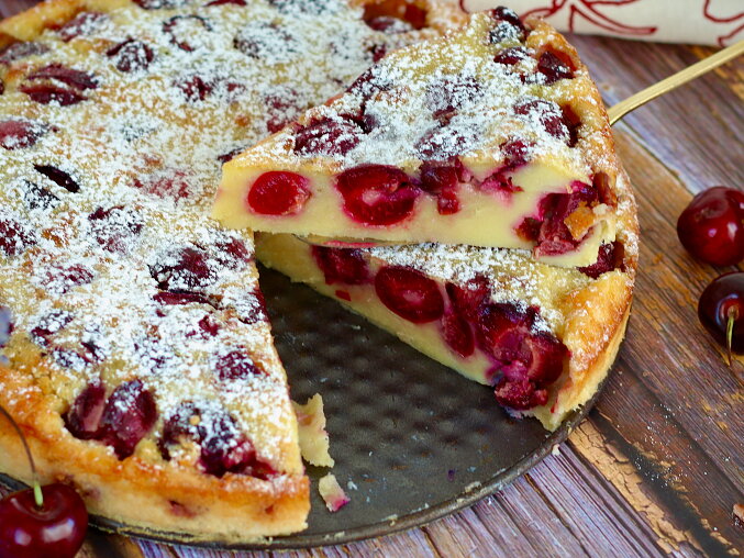 French Cherry Clafoutis