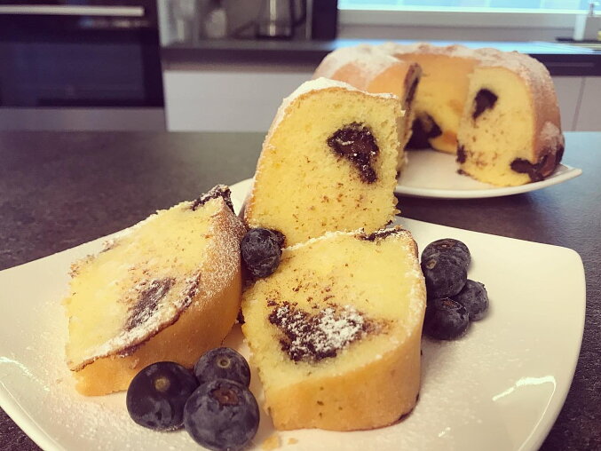 Chocolate Quark and Pudding Bundt Cake (Czech Bábovka)