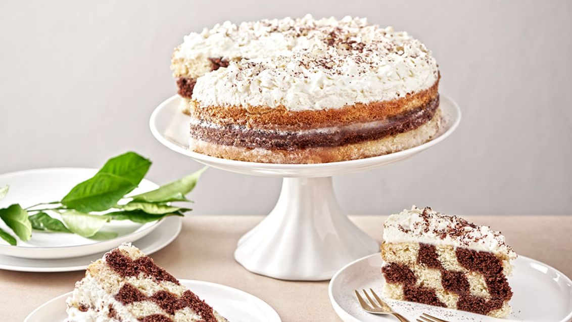 Checkerboard Cake