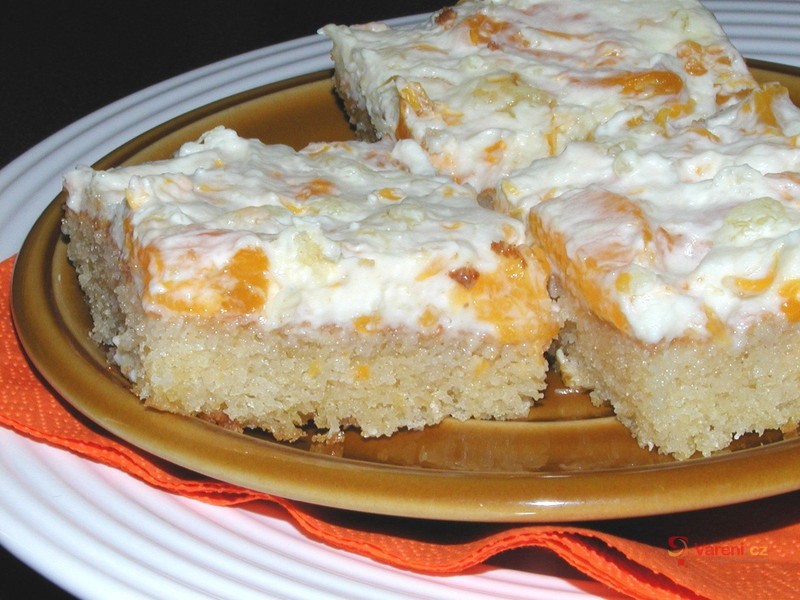 Mandarin Cream Tray Cake (Hrk Hrk)