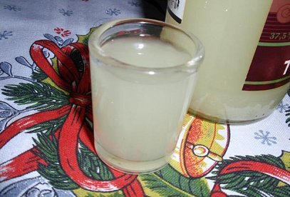 Ginger Macerate with Slivovitz and Honey