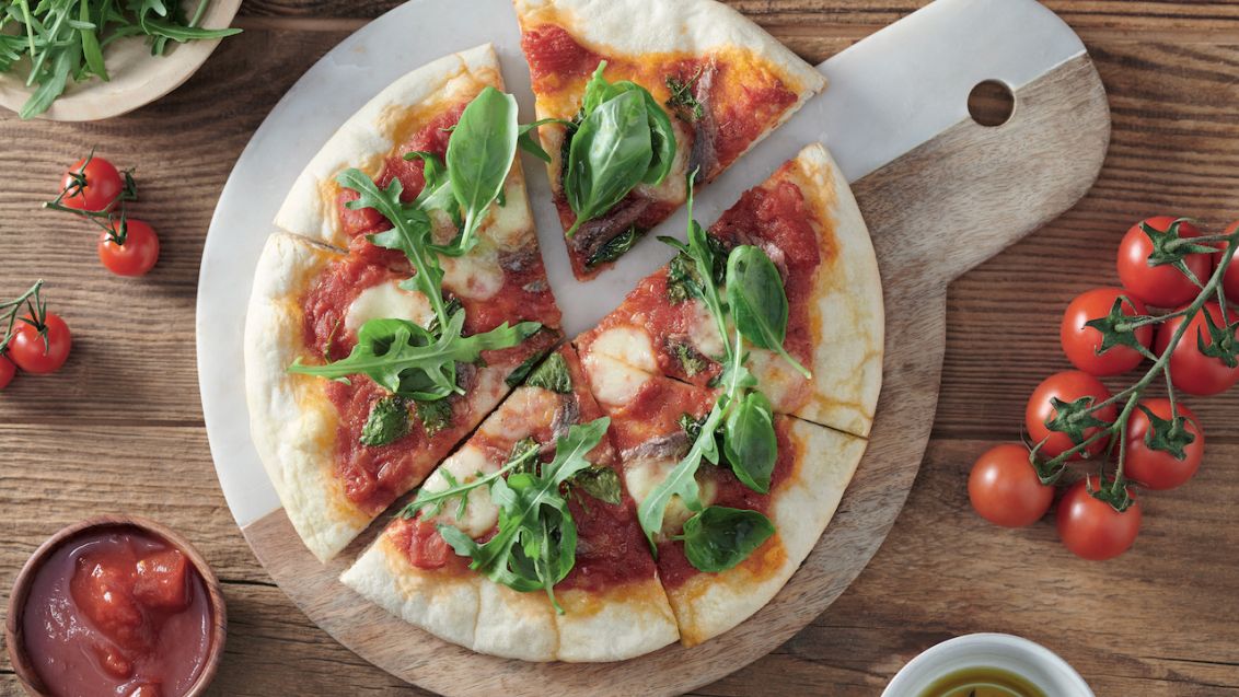 Domácí pizza na grilu