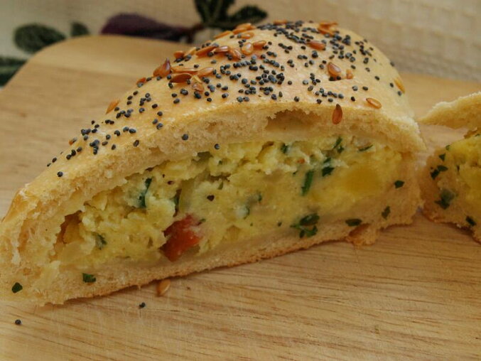 Shepherd's Potato and Bryndza Turnovers