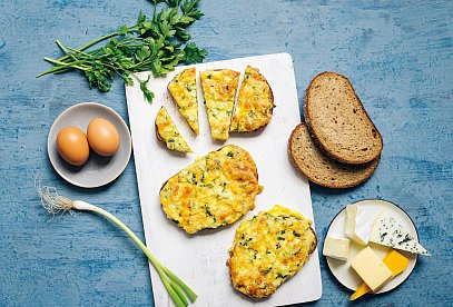 Oven-Baked Cheese Bread