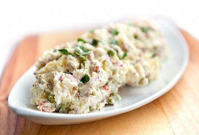 Bramborový salát (Czech Potato Salad)