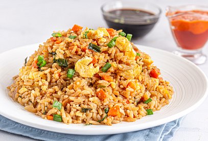 Fried Rice with Vegetables and Eggs
