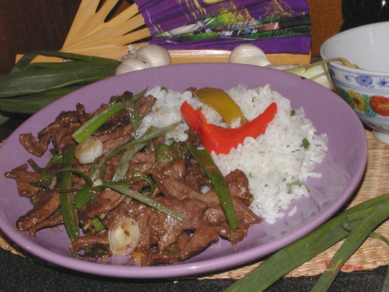 Spicy Fried Pork Liver, Chinese Style