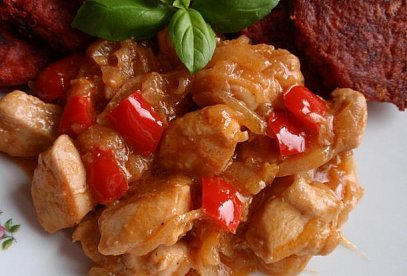 Serbian-Style Pork Mix for Toast or as a Main Dish