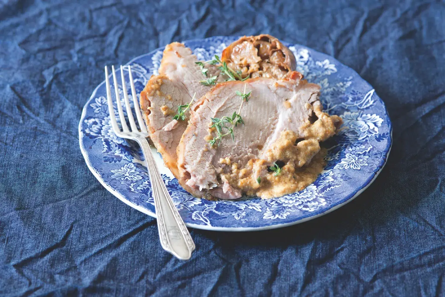 Pork Shoulder with Parmesan Sauce
