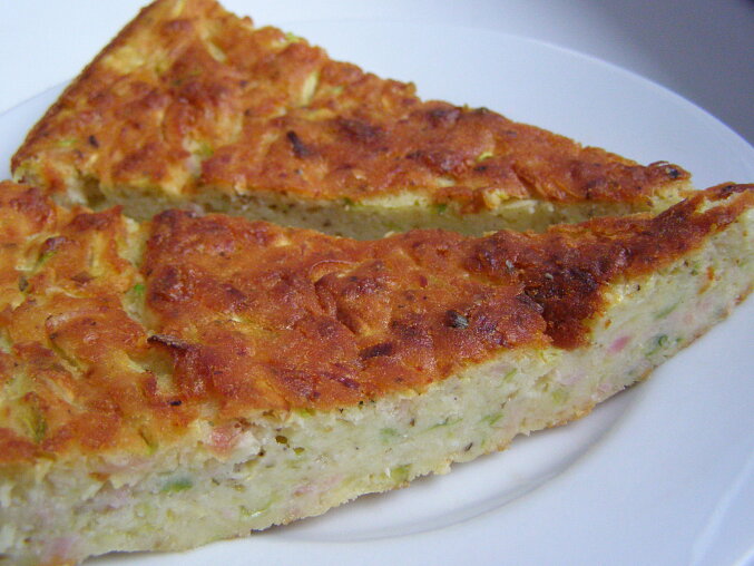 Dráteník z cukety (Czech Zucchini Bake)