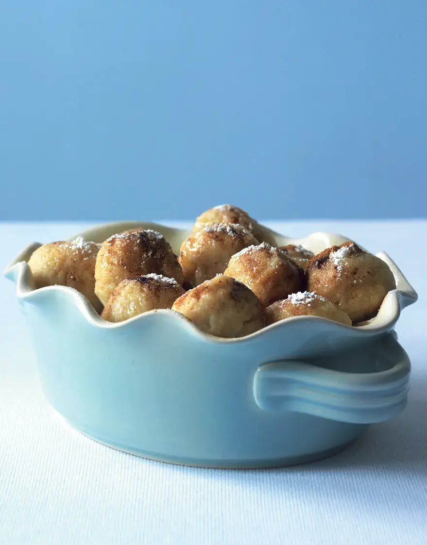 Fluffy Quark and Apple Dumplings