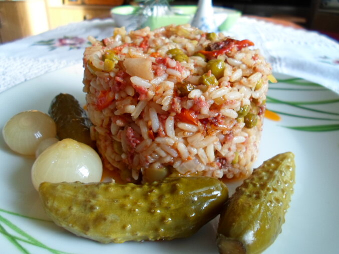 Rizoto (Czech Rice Dish) with a Twist