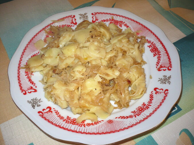 Flíčky s hlávkovým zelím