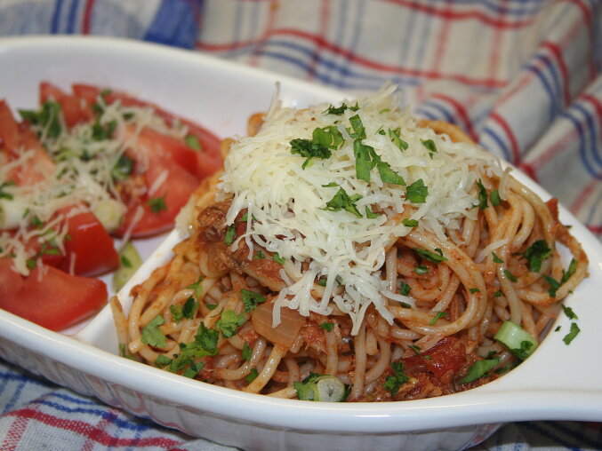 Healthy Spaghetti Bolognese