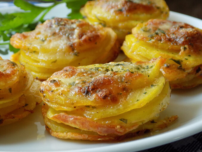 Potato Muffin Bites