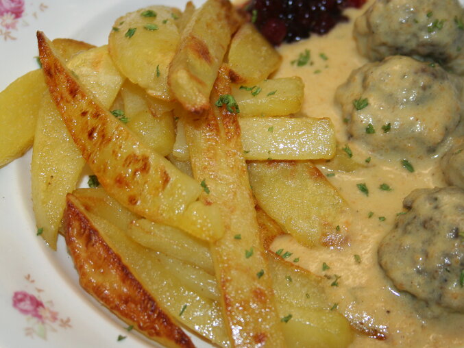 Homemade Butter Oven Chips