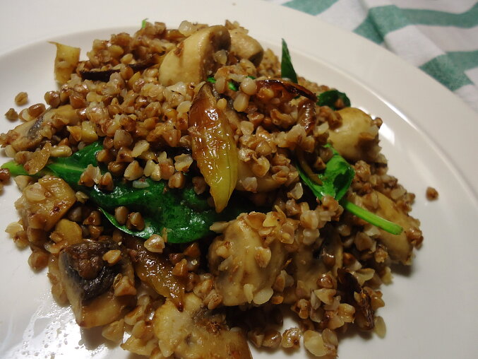 Buckwheat with Mushrooms