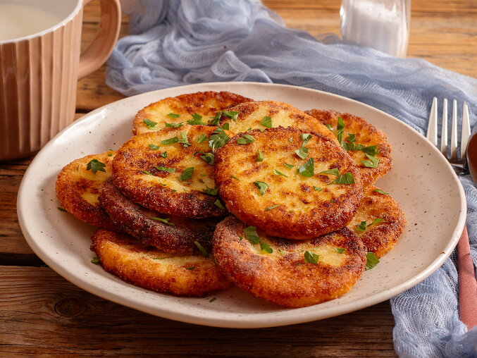 Bramborové placky (Czech Potato Pancakes)