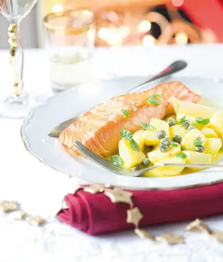 Citrus Salmon with Fragrant Potatoes