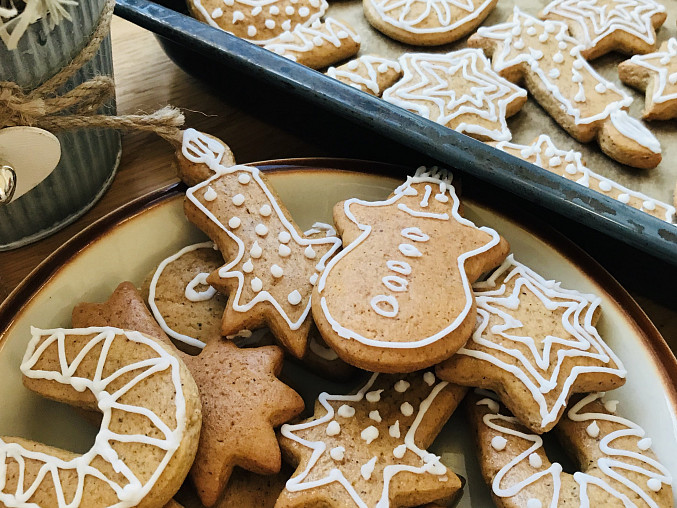 Soft Czech Gingerbread Cookies (No Waiting Needed)
