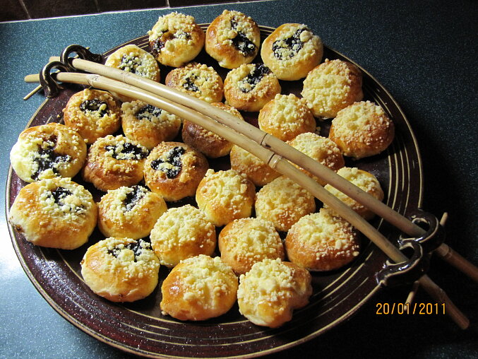 Czech Two-Filling Kolache (Cold Method)