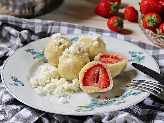 Fruit Quark Dumplings Dough by Roman Paulus