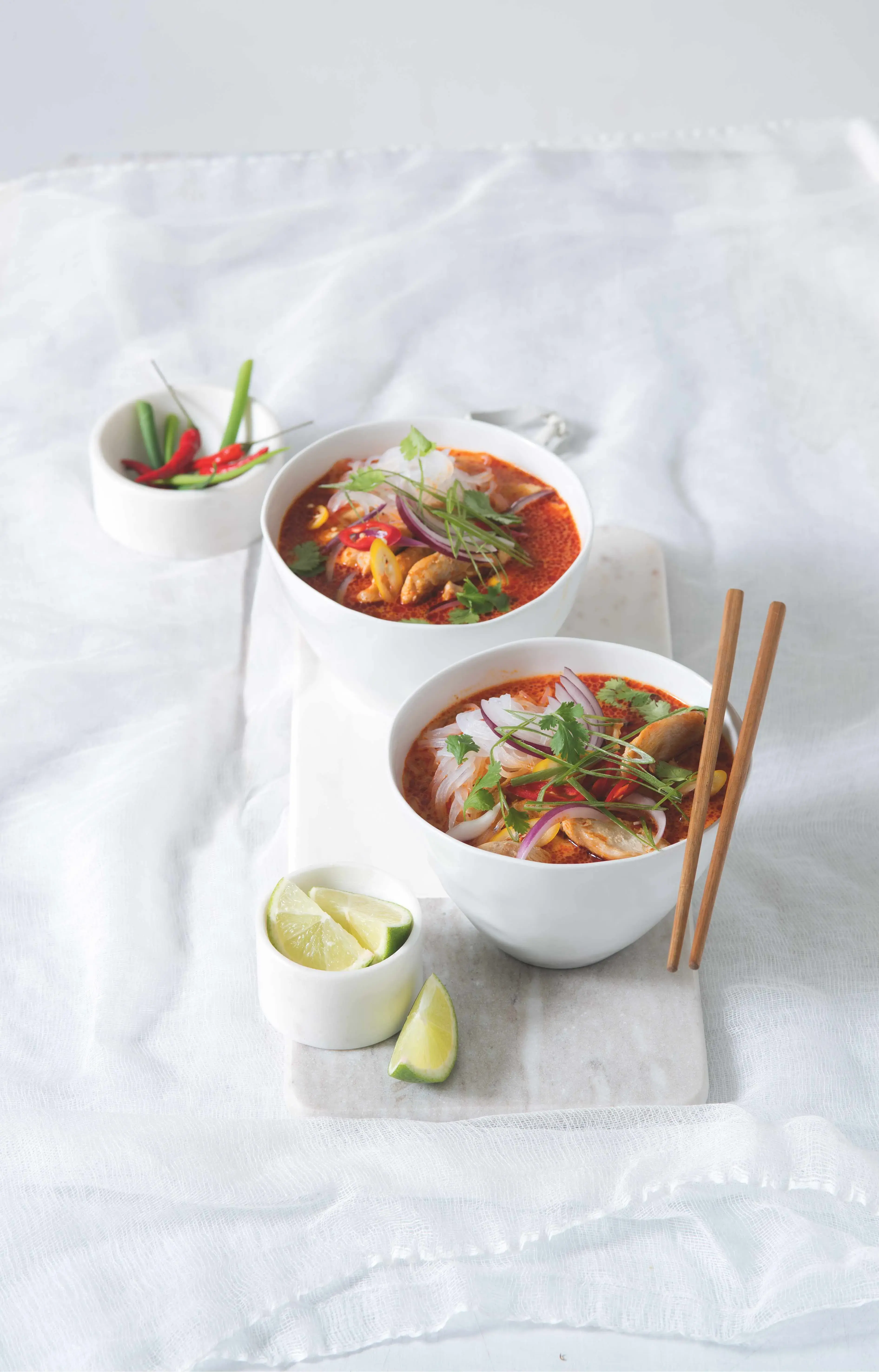 Quick Coconut Curry Noodle Soup