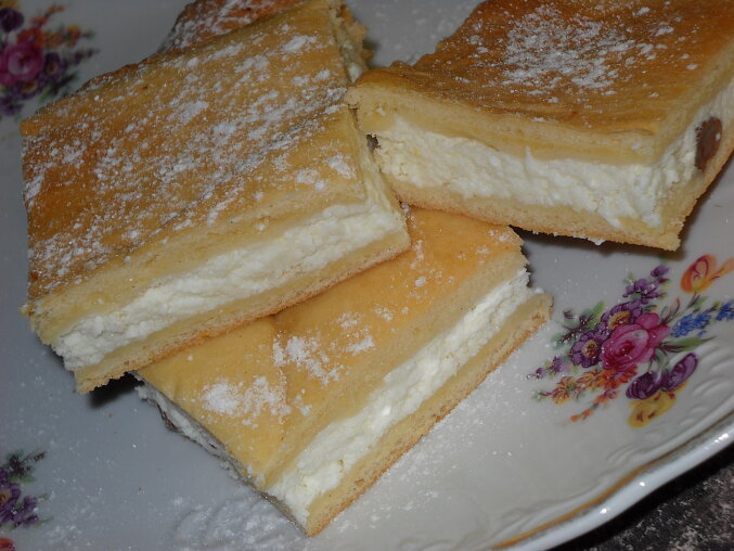 Juicy Czech Quark Squares