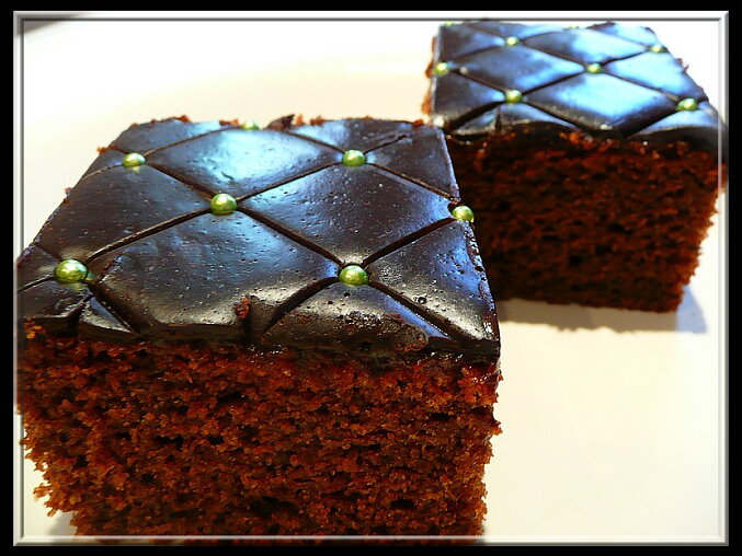 Thick and Smooth Chocolate Glaze