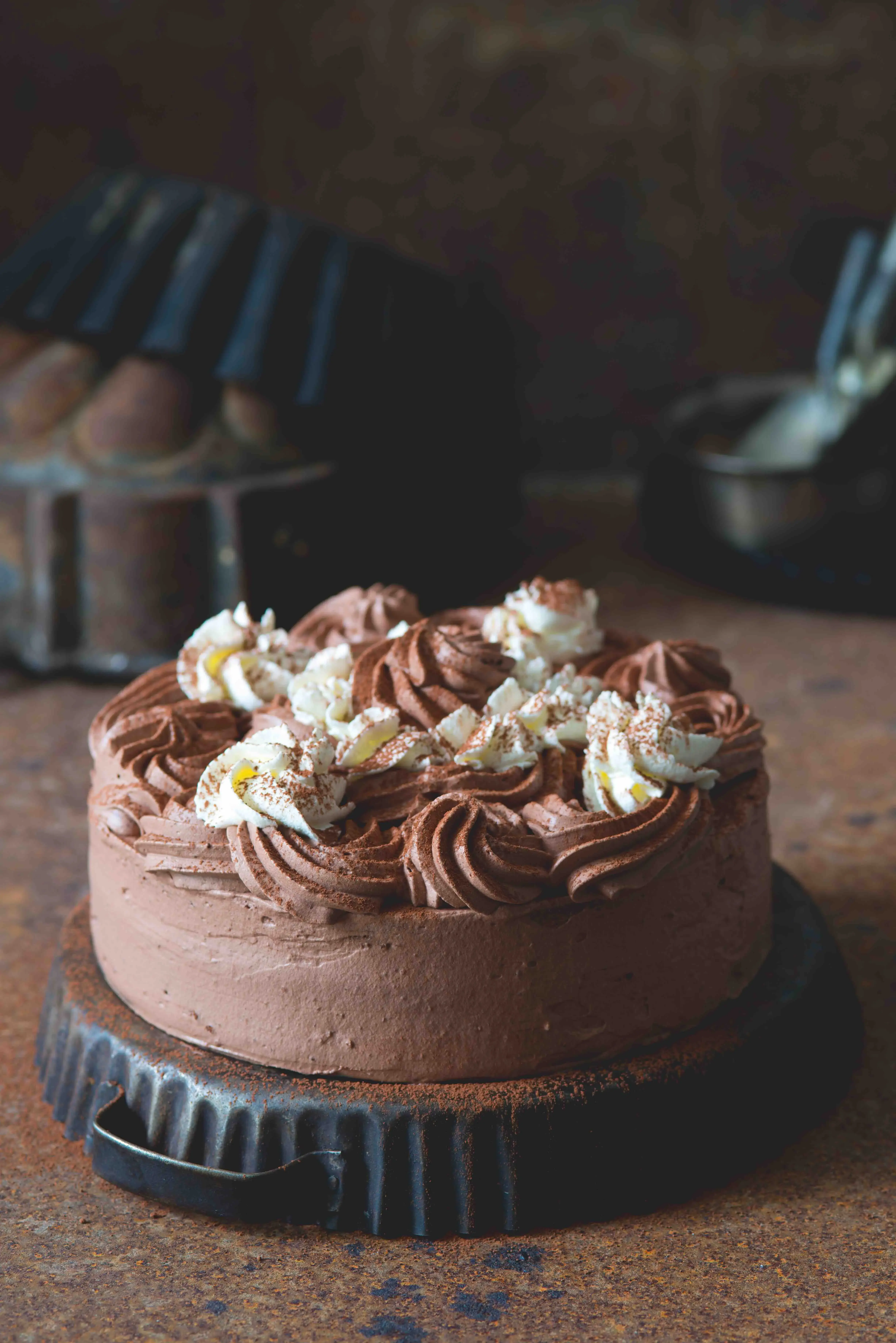 Harlekýn Cake (Czech Layered Cream Cake)