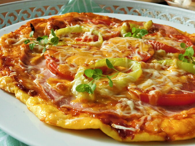 Cheese Pizza-Style Tart