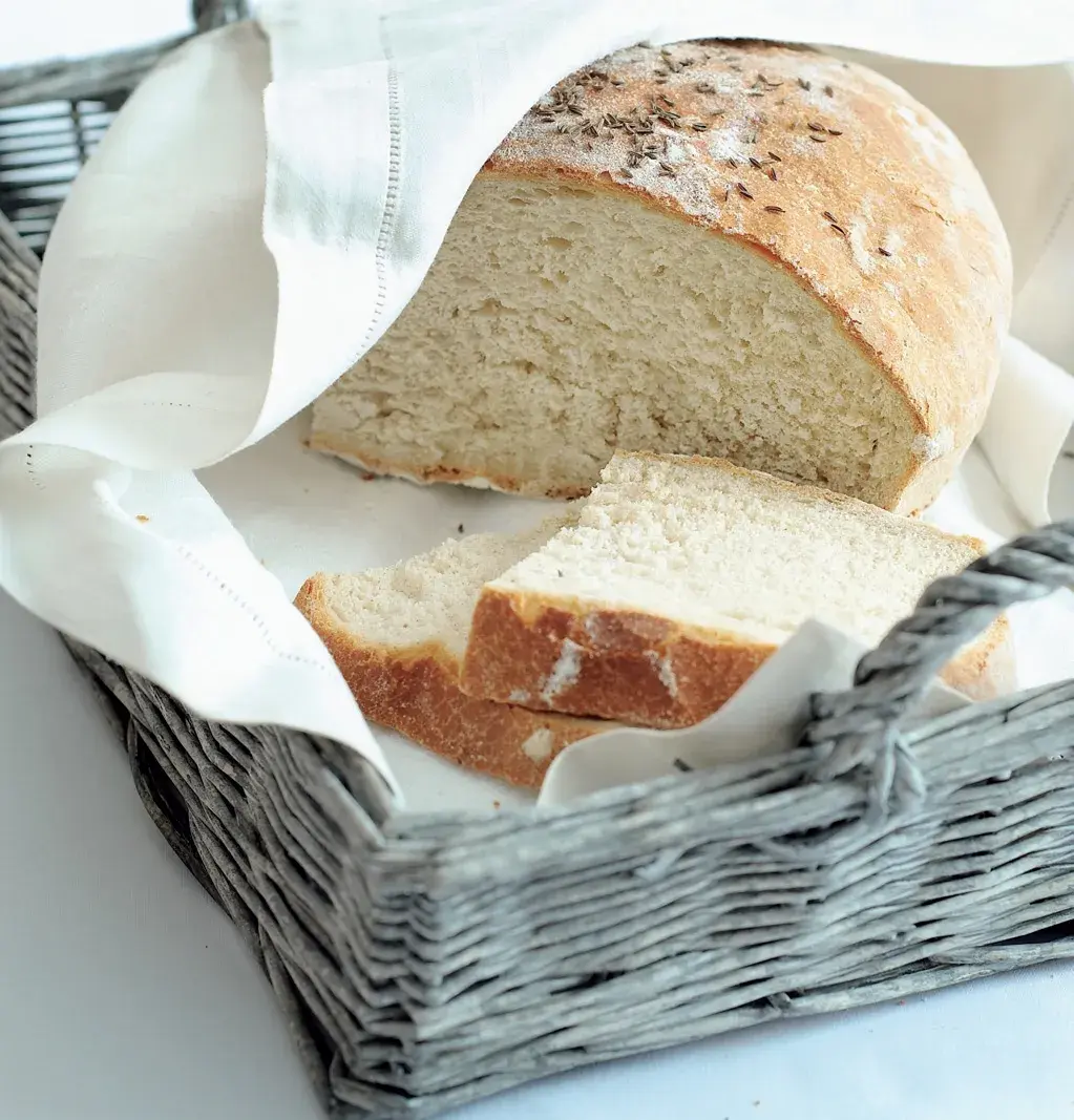 Homemade Bread with Wheat and Rye Flour